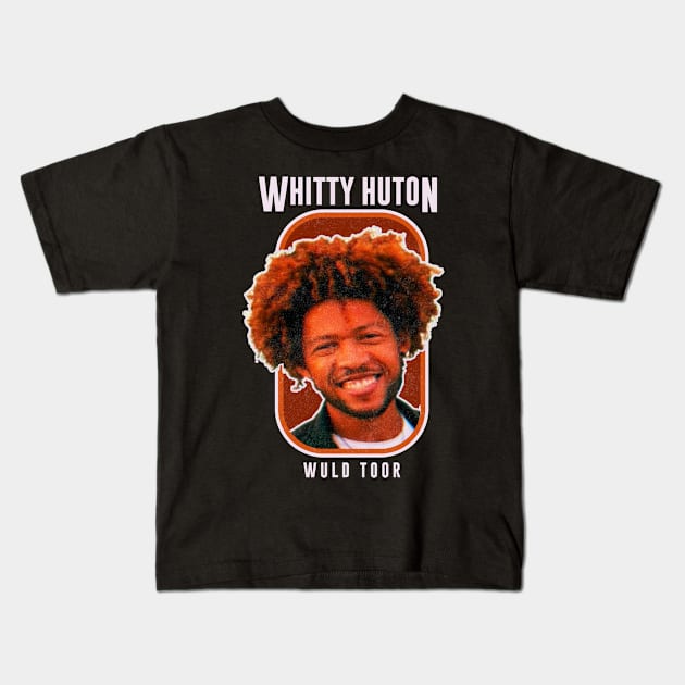 whitty huton wuld toor Kids T-Shirt by Doxie Greeting